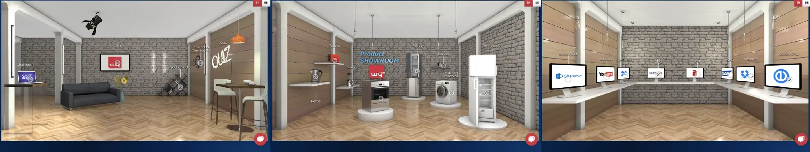 Digitaler Showroom: Virtuelle Produktpräsentation 