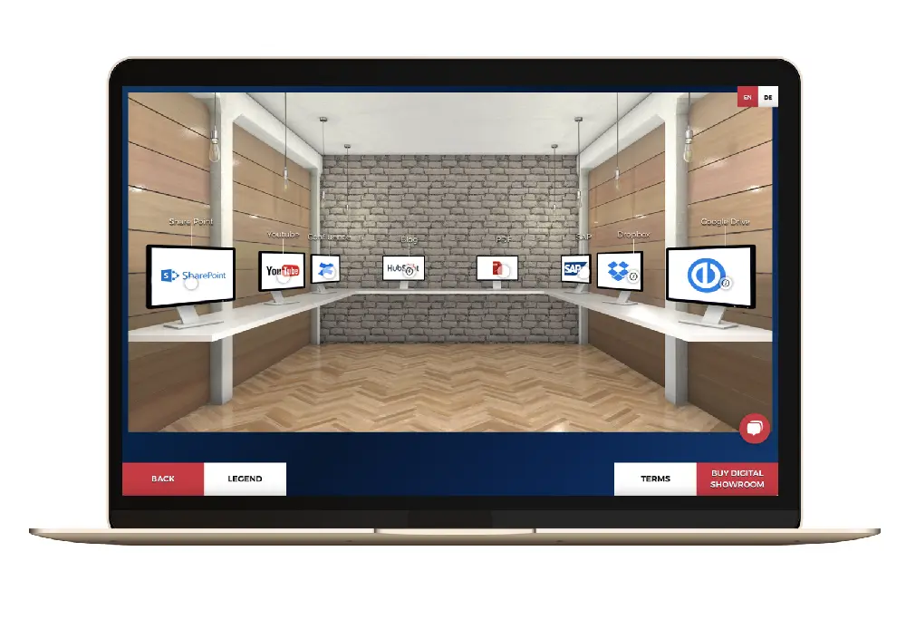 Virtuellen digitalen Showroom -  knowledge base