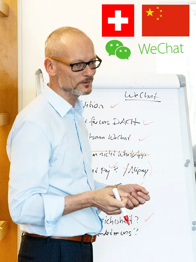 WeChat Workshop mit W-4 Agentur